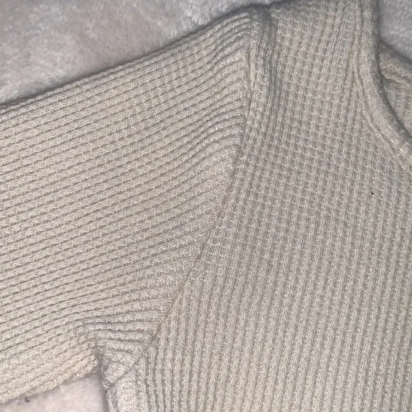 Zara Beige Baby Onesie Bodysuit 6-9M Long sleeves *Flaw - Picture 11 of 11